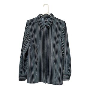 East 5th Multicolor Striped Blouse